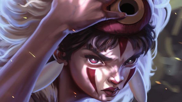 Princess Mononoke Anime 4k