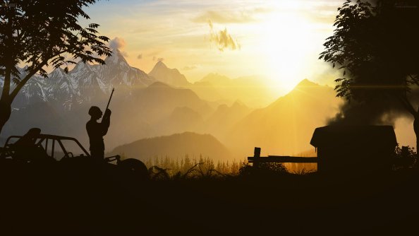 Pubg Silhouette 4k