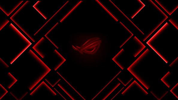 Rog Red Logo 4k