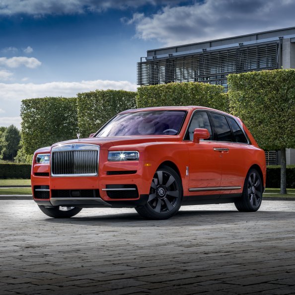 Rolls Royce Cullinan Fux Orange 2019