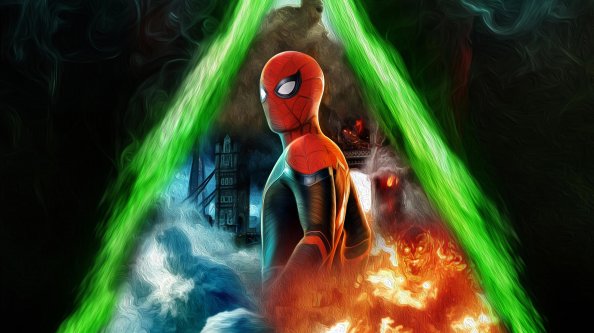 Spiderman Far Fromhome Art