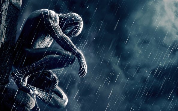 Black Spider Man 4k