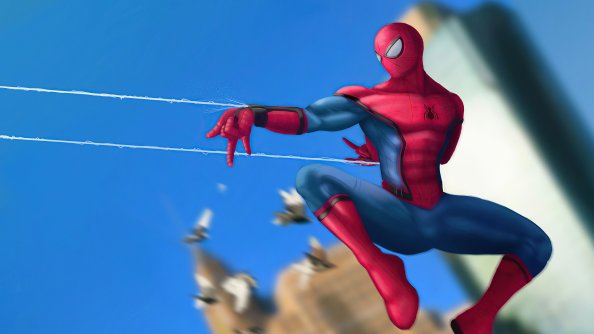 4k Spider Man Artwork
