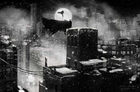 Superman Batman 4k Monochrome