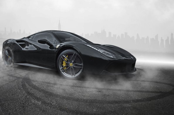 Ferrari 488 Black