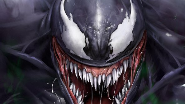 Venom Superhero Digital Art