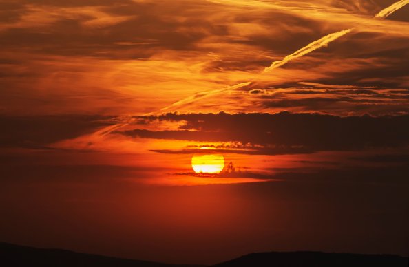 Sunset In Clouds 4k 5k