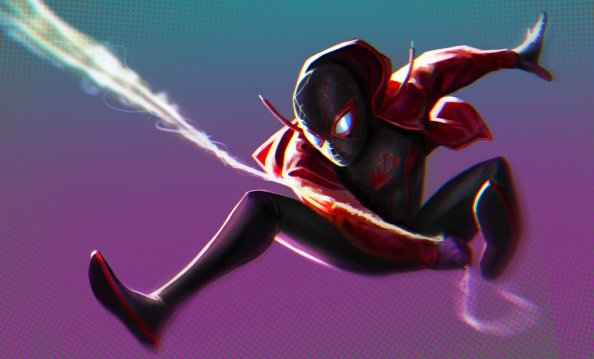 Spider Man Miles Morales Artwork