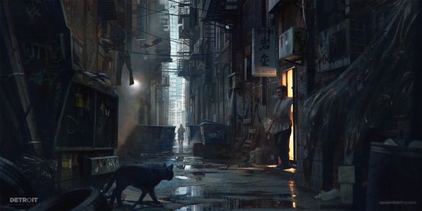 Alleyway Detroit Become Human