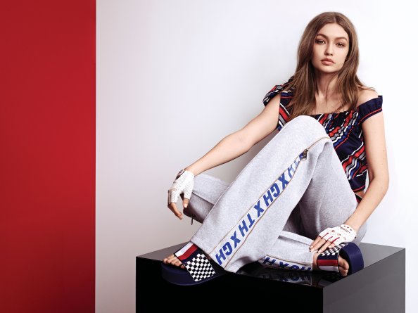 Gigi Hadid Tommy Hilfiger 5k