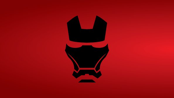 Iron Man Mask Minimalist 8k