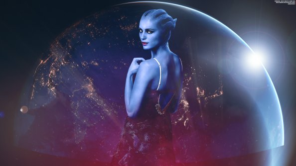 Mass Effect Andromeda Scifi Girl 4k