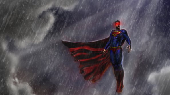 Superman Justice League Artwork 8k