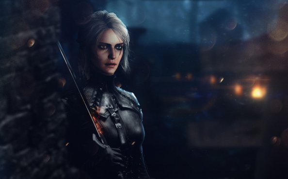 Ciri The Witcher 3 Wild Hunt Fantasy Art
