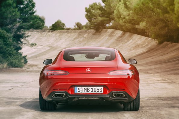 Mercedes AMG GT S 2017 Rear