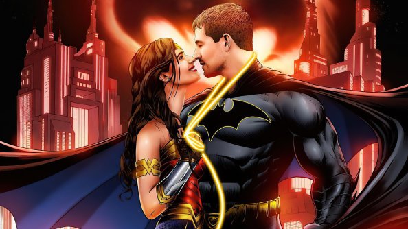 Batman And Wonder Woman Love Romance
