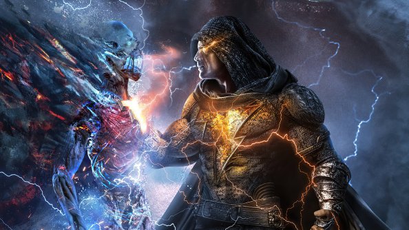 Black Adam Poster 4k