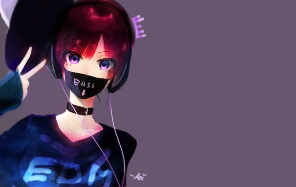 EDM Anime Girl