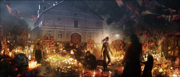 Shadow Of The Tomb Raider Concept Art 4k
