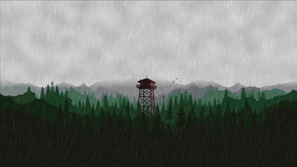 Firewatch Scenery 5k