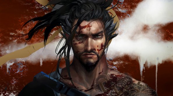 Hanzo Overwatch Art 4k