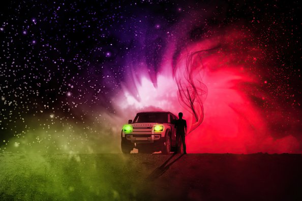 Land Rover Defender Manipulation 4k