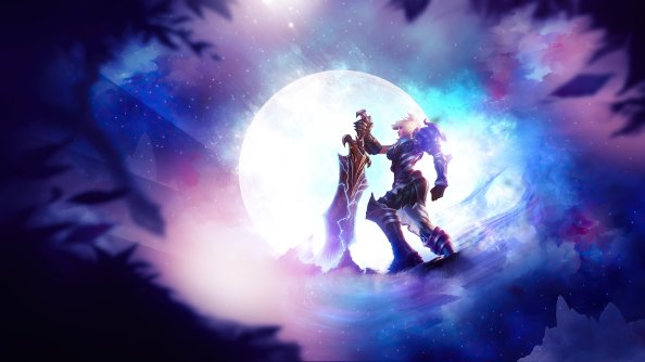 Riven League Of Legends Art 4k
