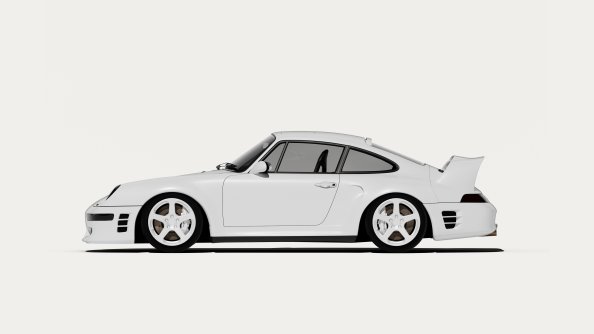 Porsche Minimal White 5k