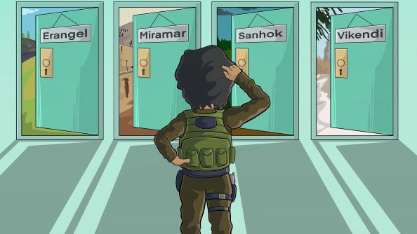 Pubg Choosing Map 4k