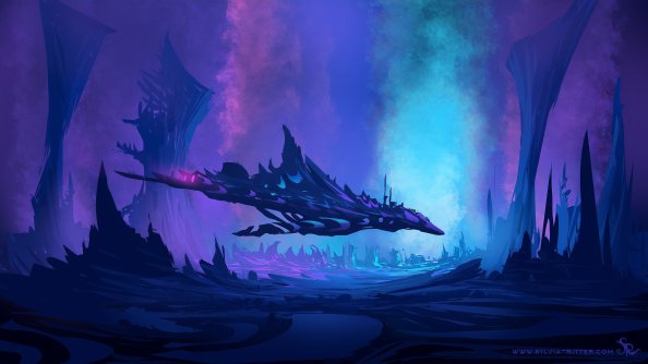 Scifi Ship Space Journey 4k