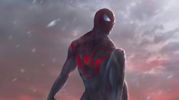 Spider Man Miles 2020 4k Artwork