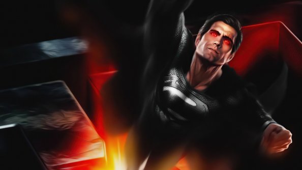 Superman Black Suit 5k