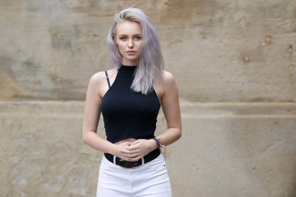 White Hair Girl