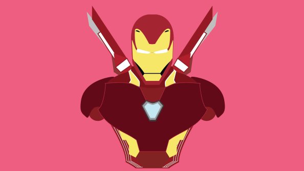 Iron Man Suit Minimalism