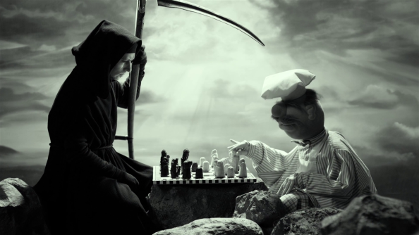 Grim Reaper In Seventh Seal Movie