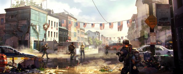 Tom Clanycs The Division 2 Key Art 8k