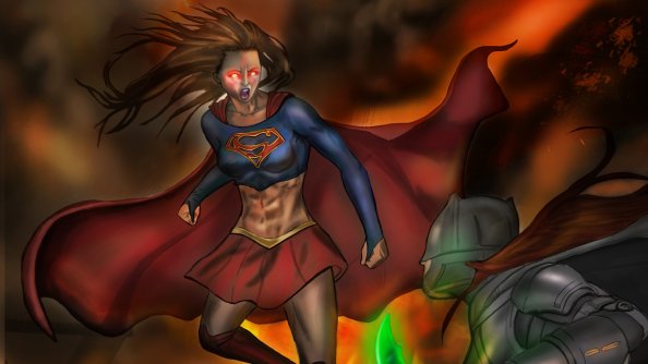 Supergirl Vs Batwoman