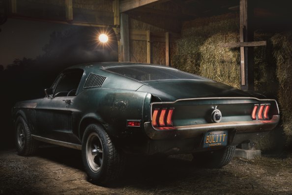 1968 Mustang GT Fastback 8k Rear