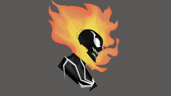 Ghost Rider Into The Venomverse