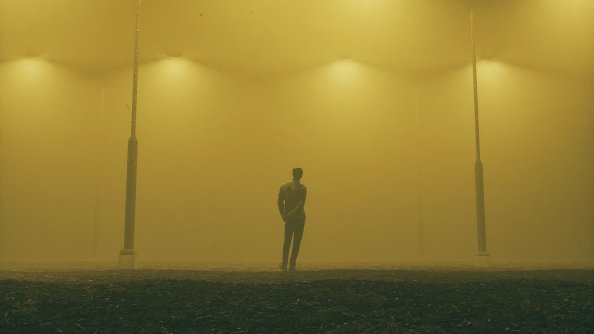 Alone Boy In Parking Lot 4k