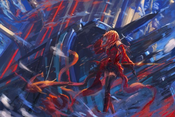 Anime Fantasia Girl 4k