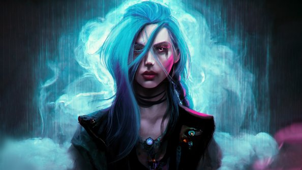 Jinx Arcane Netflix 5k