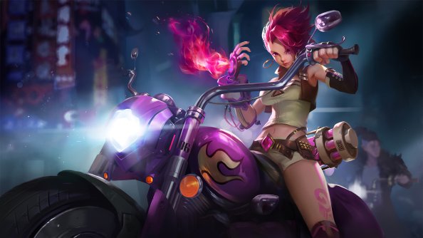 Harley Girl 4k
