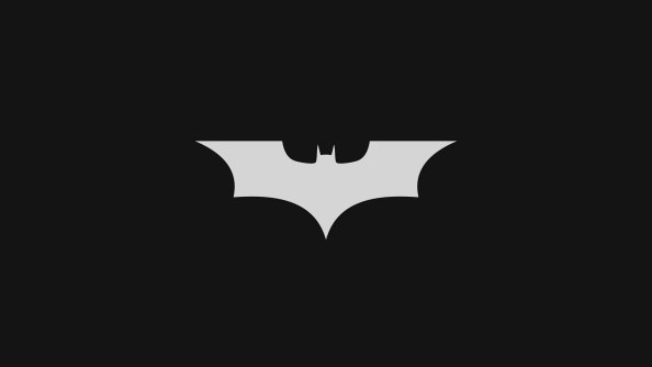 Batman Dark Minimal Logo 4k