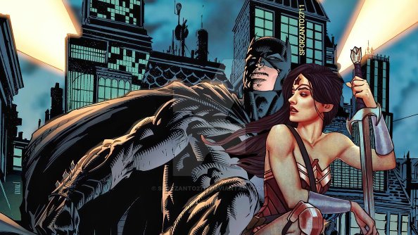 Batman And Wonder Woman On Mission Together 4k