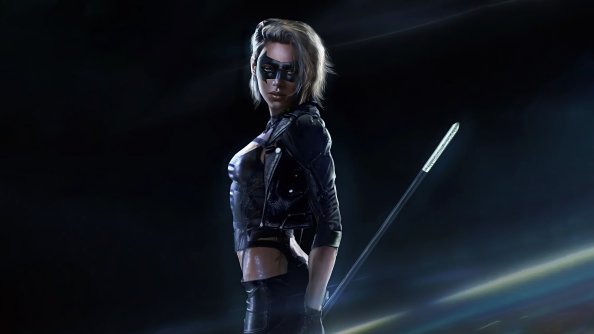Kristen Stewart Concept Art As Black Canary
