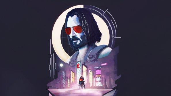 Cyberpunk 2077 Ft Keanu Reeves Minimal 4k