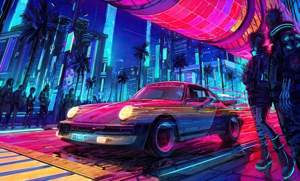 Porsche X Cyberpunk 2077