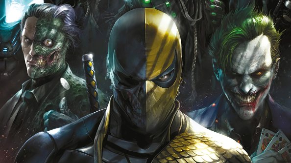 Deathstroke Joker Two Face