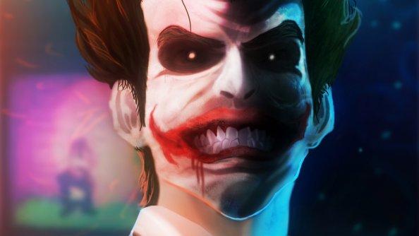 Joker Smiling Art HD